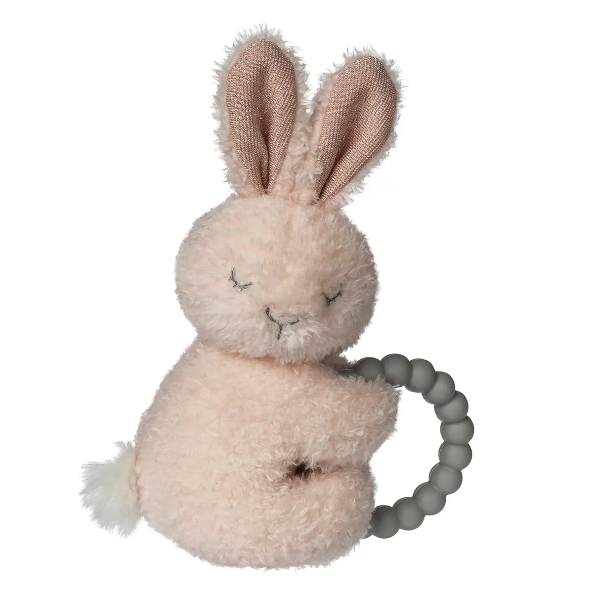 Mary Meyer Stuffed Toys Mary Meyer Stuffed Toys Pink Sweet Dreams Bunny Rattle Teether 6-Inch — product photo