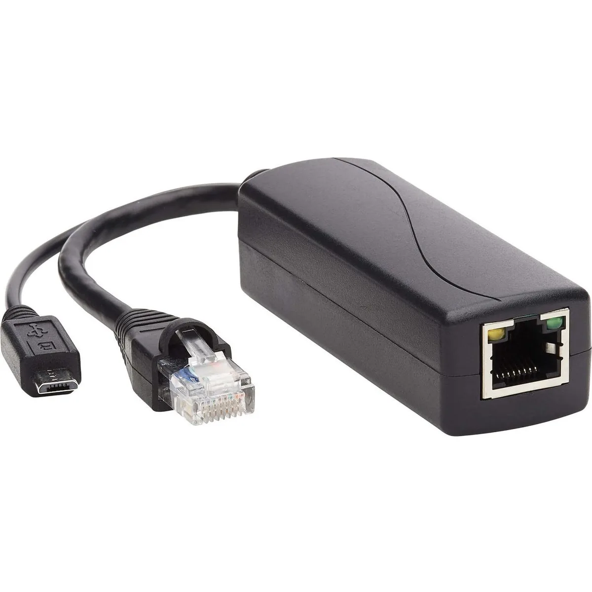 Tripp Lite Tripp Lite NPOE-SPL-G-5VMU PoE to USB Micro-B RJ45 Active Splitter 328 ft — product photo