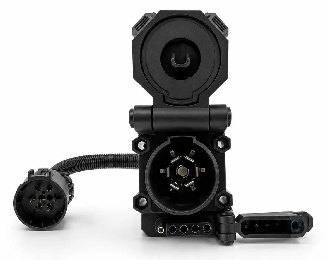 Bluarc Electronics Bluarc Electronics Multi-Tow 7 Blade 5 Flat Trailer Connector 40999 — product photo
