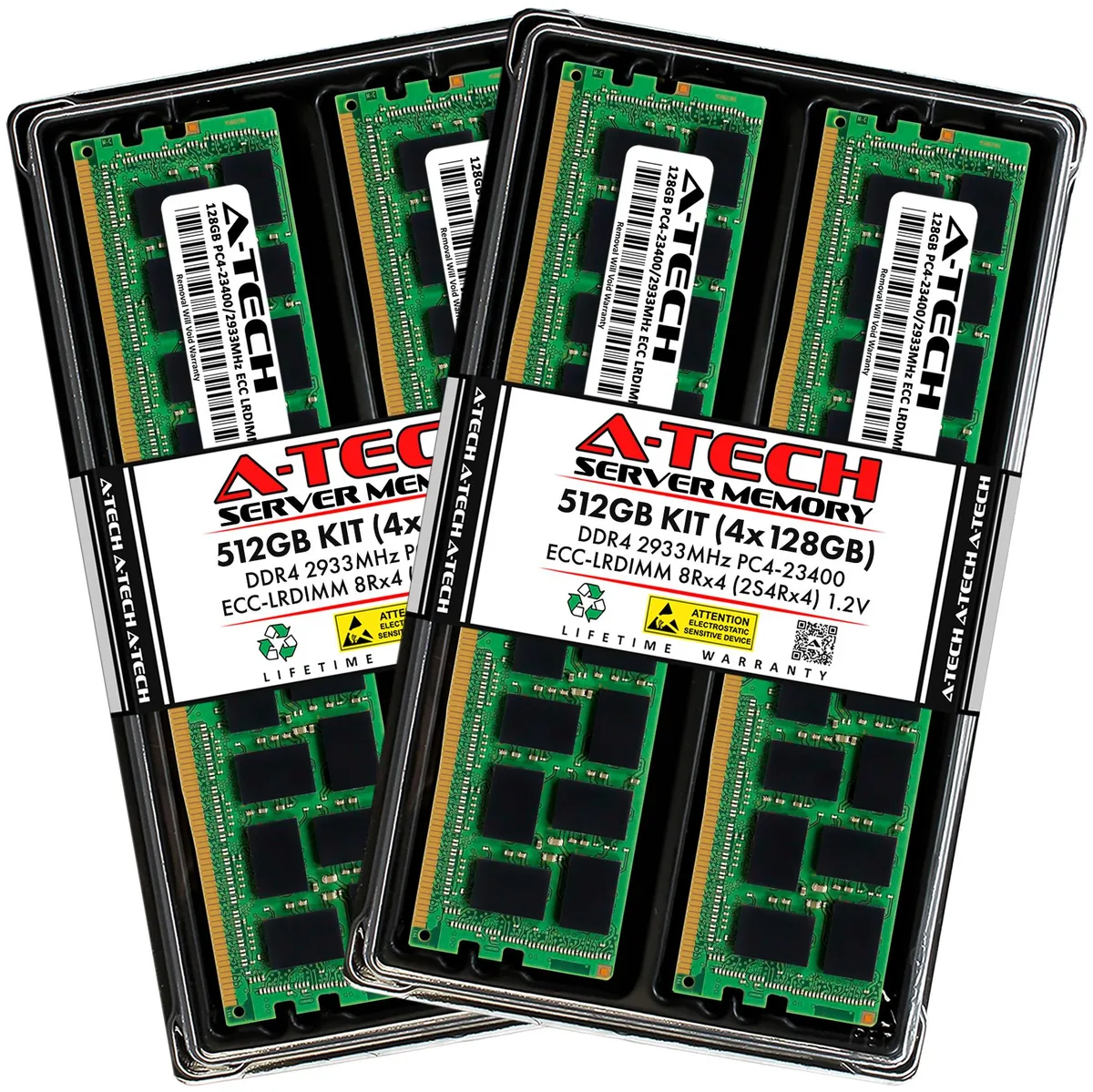 A-Tech A-Tech 512GB (4x128GB) DDR4 2933 ECC LRDIMM Mac Pro 2019 24/28-Core — product photo