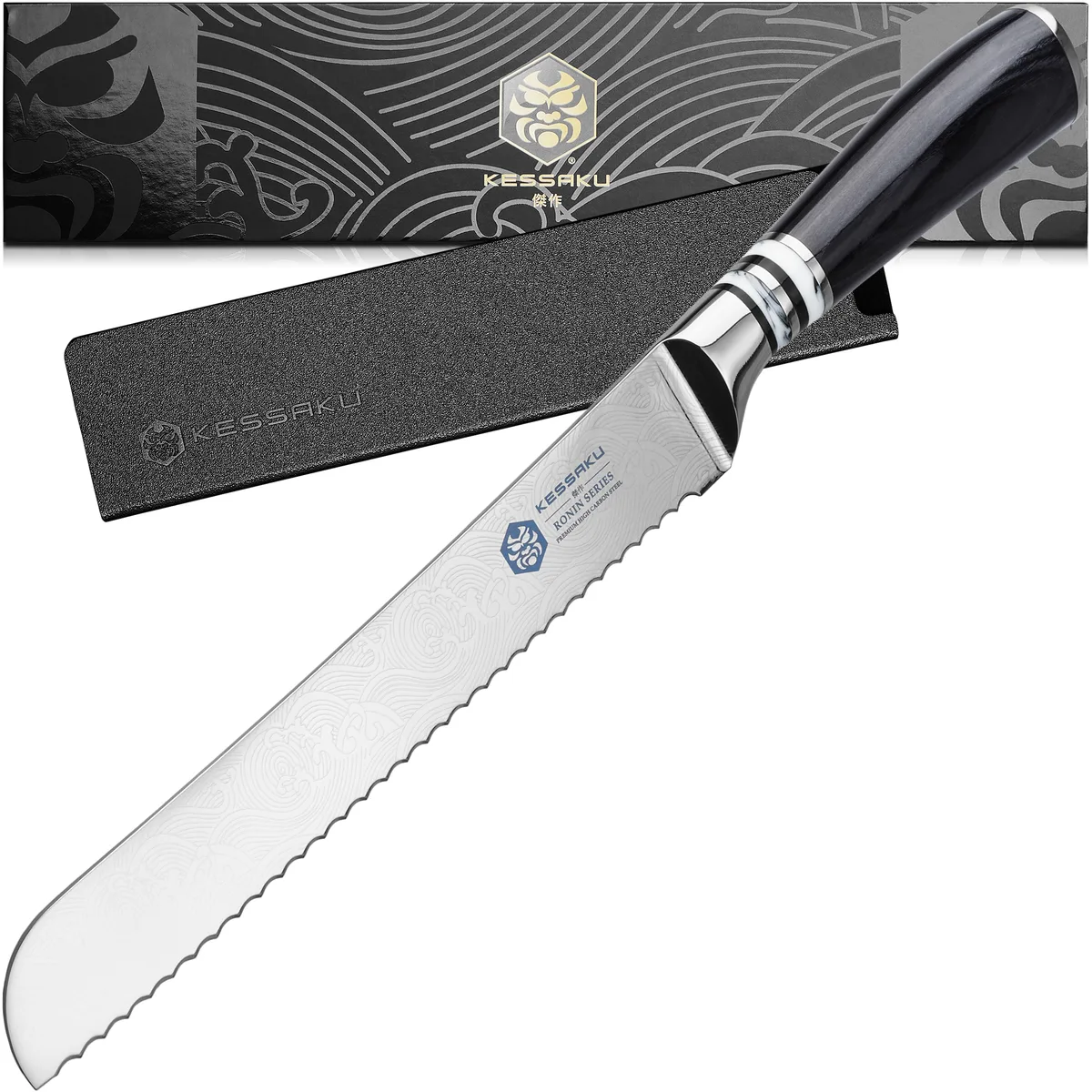 Kessaku Kessaku KES43082 8" Serrated Bread Knife — product photo