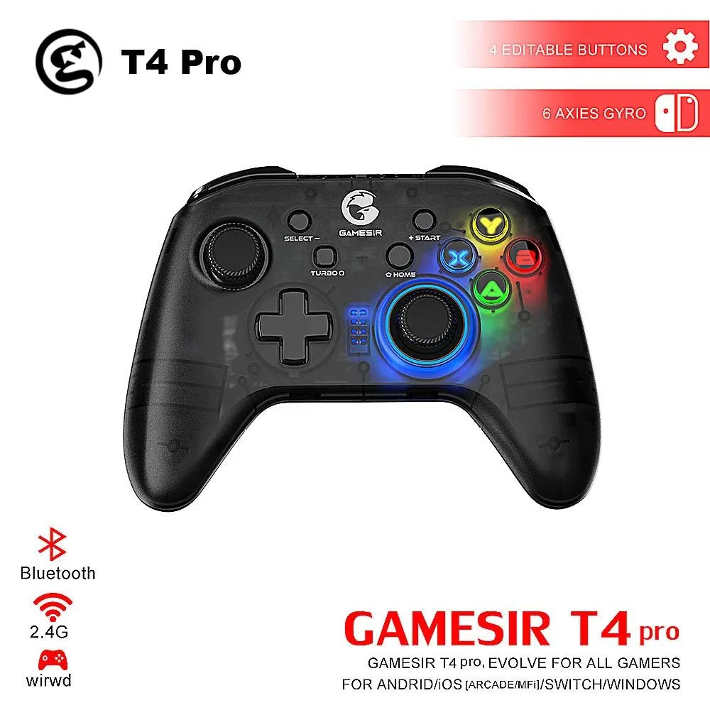 Defendwe Defendwe T4 Pro / T4W Game Controller 2.4 GHz — product photo