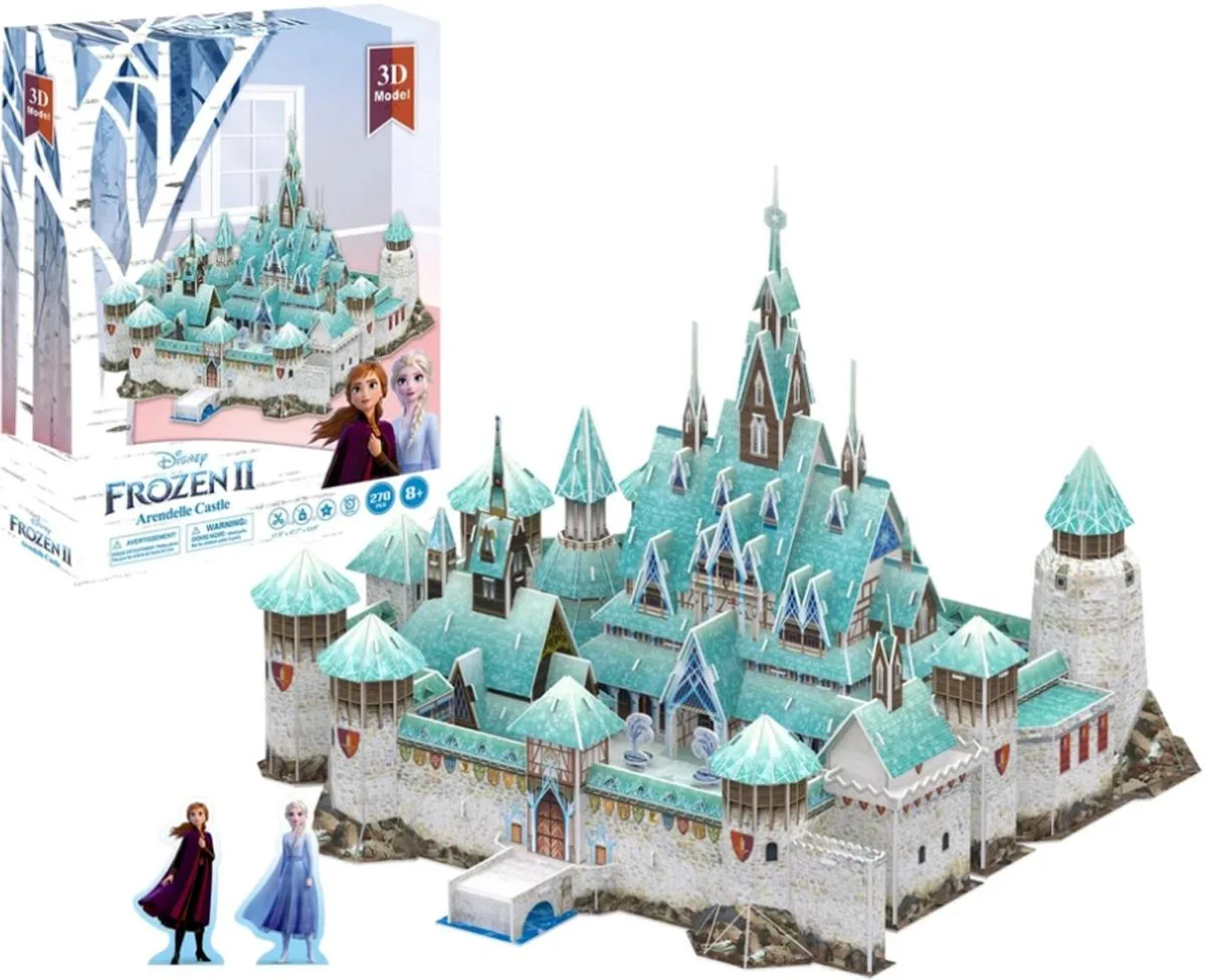 4D Cityscape 4D Cityscape Disney Frozen Ice Palace 3D Puzzle 270 Pieces — product photo