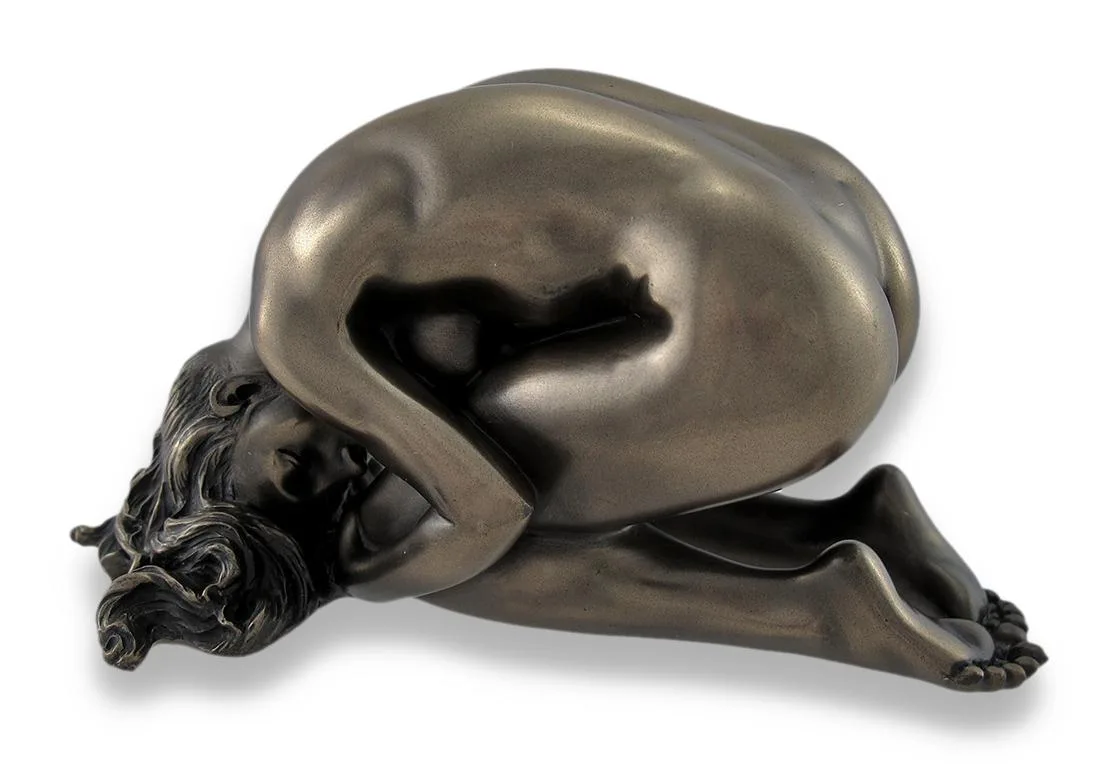 Unicorn Studios Unicorn Studios Bronzed Kneeling Woman 5.25 Inch Home Accent — product photo