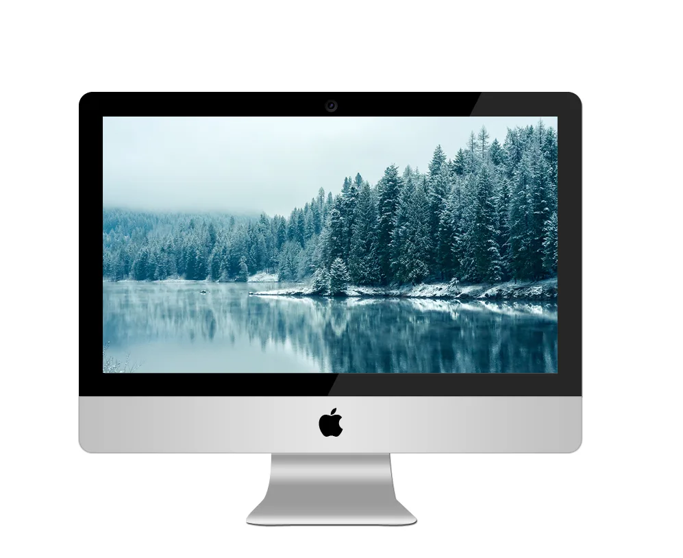 Apple Apple iMac Mid 2017 21.5" 4K 3.4GHz i5 8GB 1TB Fusion Radeon Pro 560 — product photo
