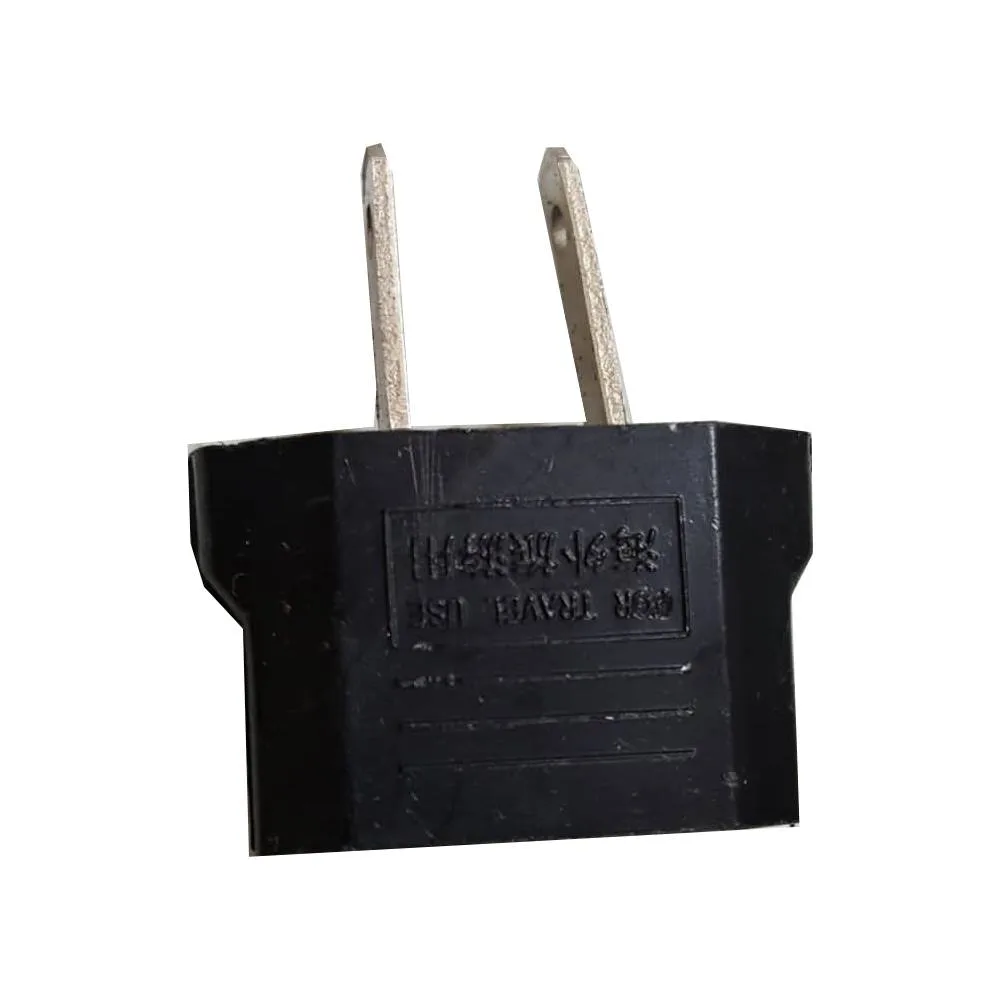 Universal Universal 15-pack Europe to USA AC Power Adapter 2 Flat Pin — product photo