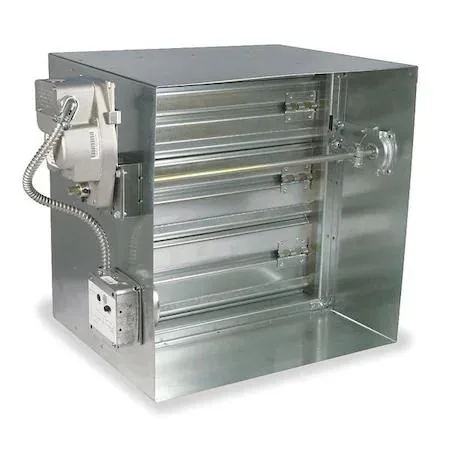 Dayton Dayton 3HGK2 Square Fire/Smoke Damper 12 in W — product photo