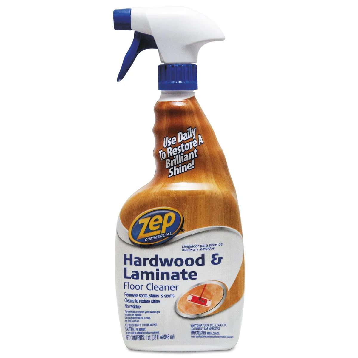 Zep Zep ZUHLF32 Hardwood &amp; Laminate Floor Cleaning Spray 32fl oz Fresh Scent — product photo