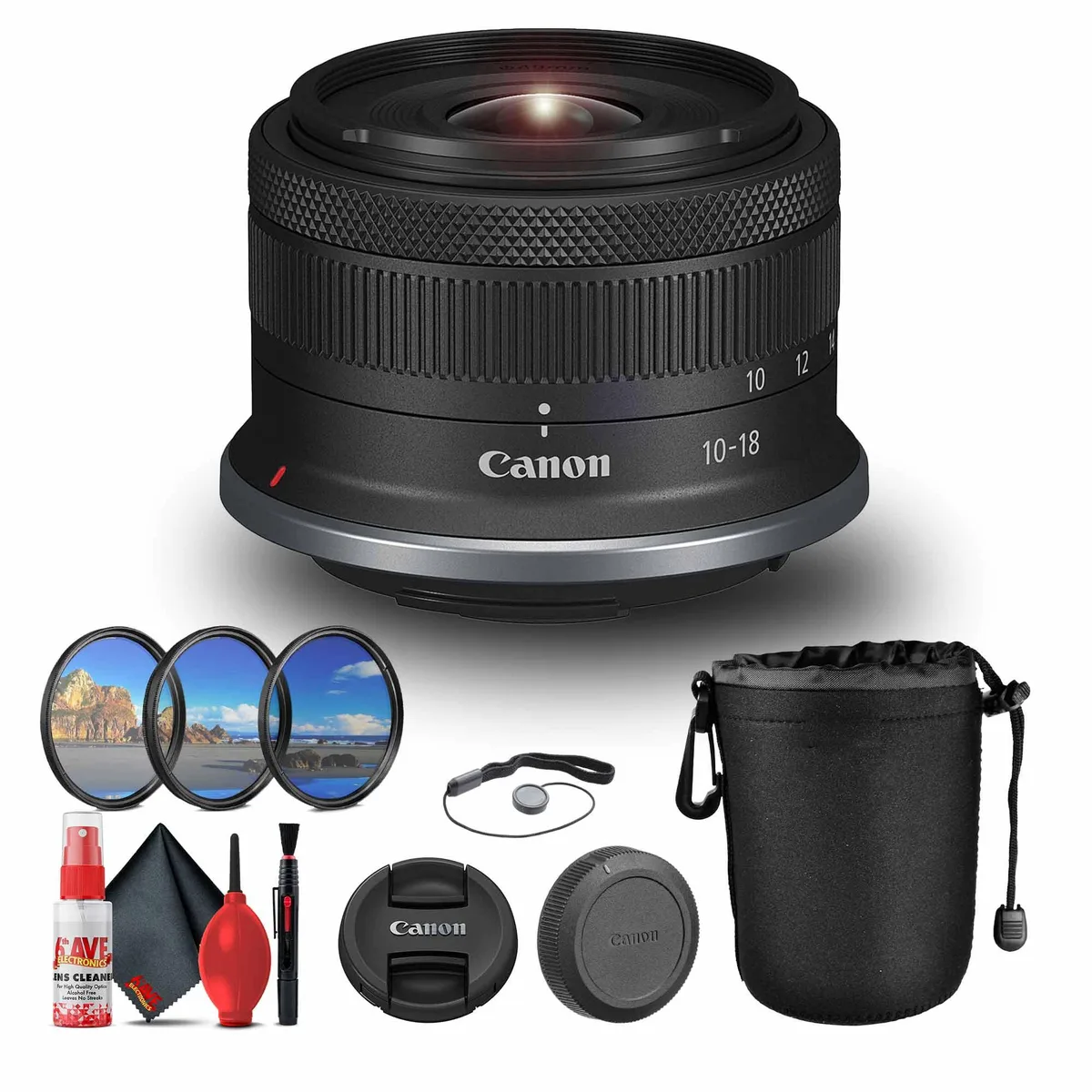 Canon Canon RF-S 10-18mm f/4.5-6.3 IS STM Lens (International Version) — product photo