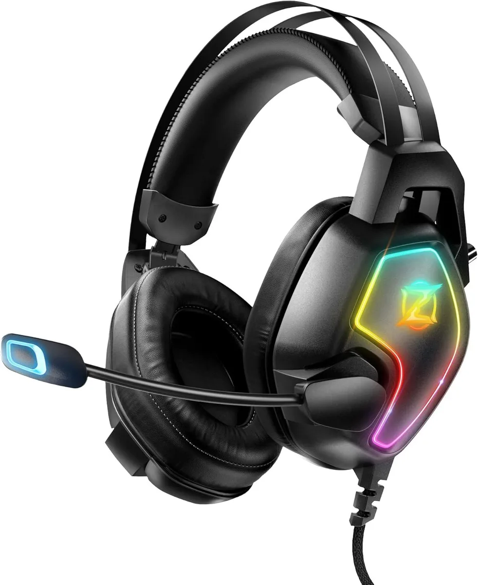BFKK BFKK Gaming Headset 50mm 7.1 Surround 3.5mm Jack 120° Mic — product photo