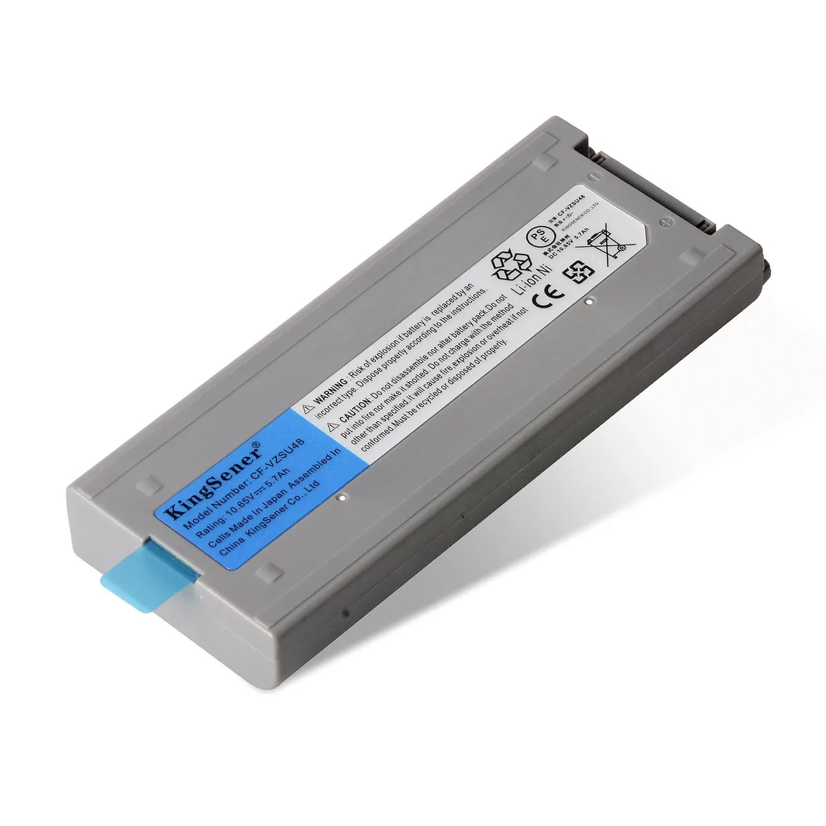 KingSener KingSener CF-VZSU48 laptop battery 5.7Ah 10.65V 6-cell — product photo