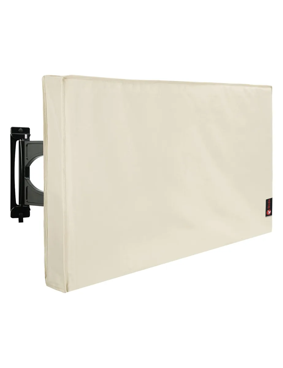 ibirdie ibirdie Outdoor TV Cover 60-65 inch Beige 600D 58x37 inch — product photo