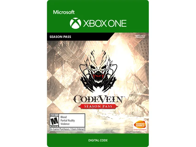 Bandai Namco Entertainment America Inc Bandai Namco Entertainment America Inc 7D4-00318 Code Vein Hunter's Pass downloadable game — product photo