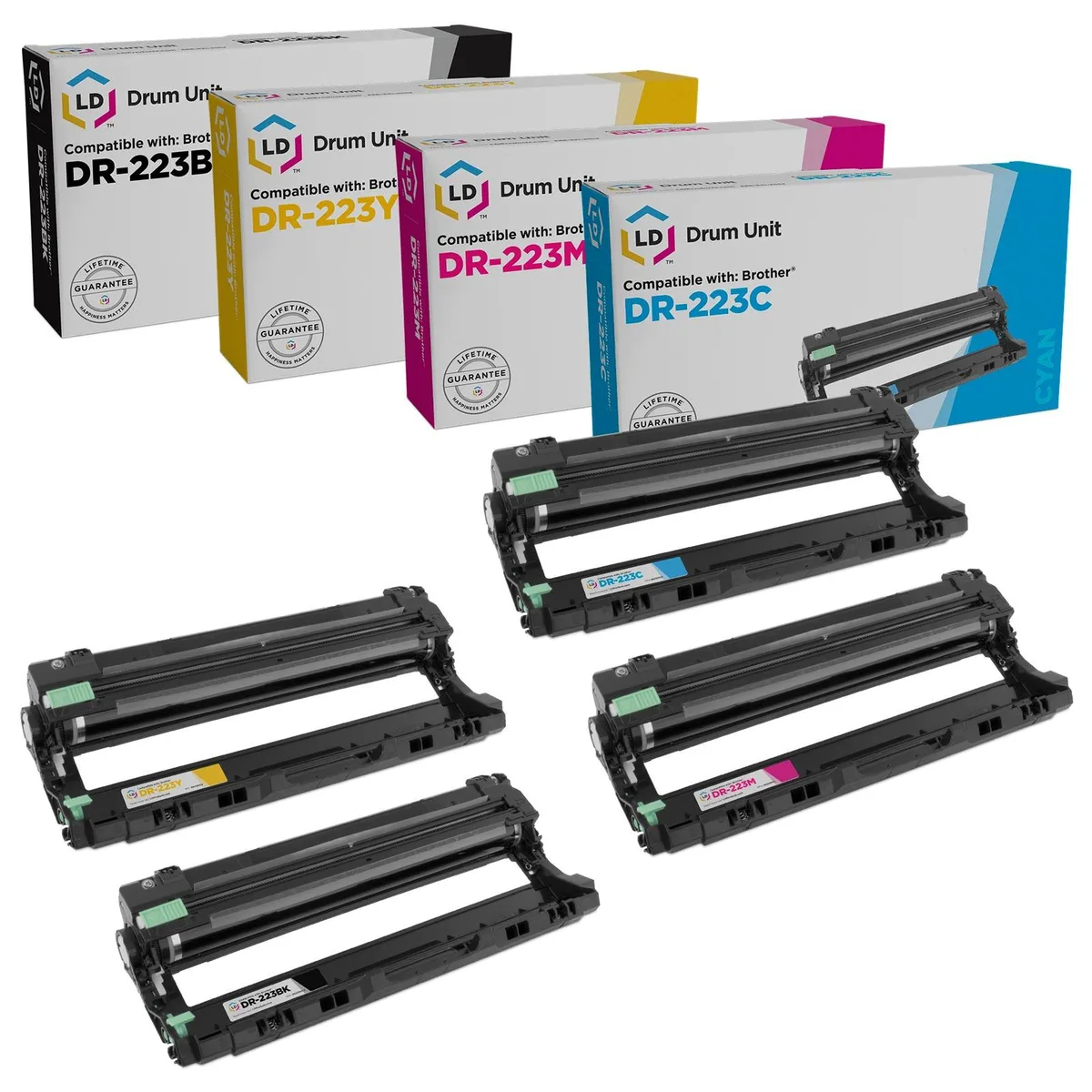 LD Products LD Products DR-223 Drum Unit Set 4-Pack 18000 Pages — product photo