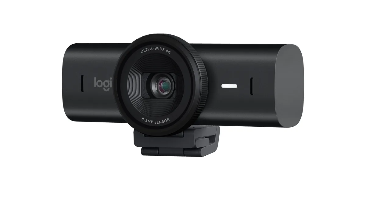 Logitech Logitech MX Brio 960-001558 4K 30fps 1080p 60fps webcam Black — product photo