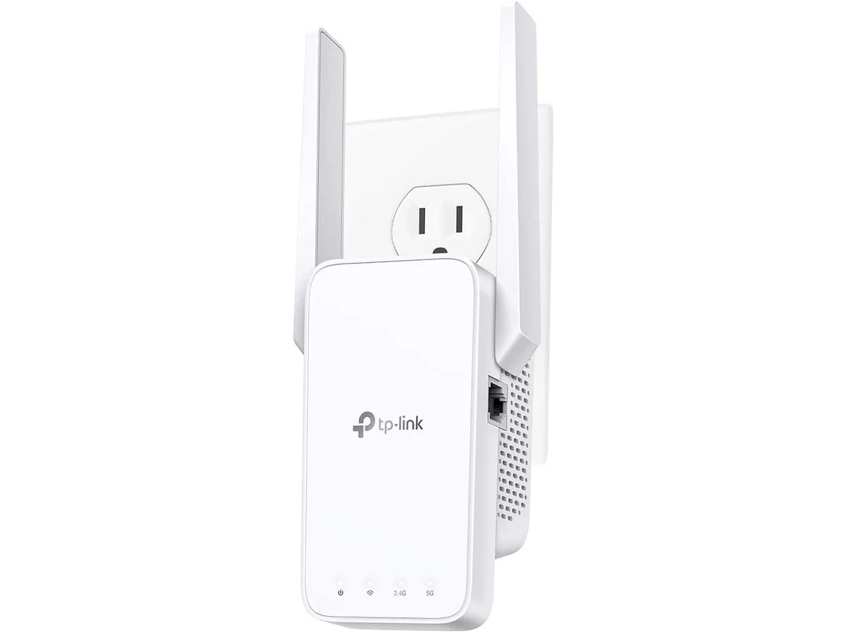 TP-Link TP-Link RE315 AC1200 wireless range extender 1200Mbps dual band 1500 sq ft 25 devices — product photo
