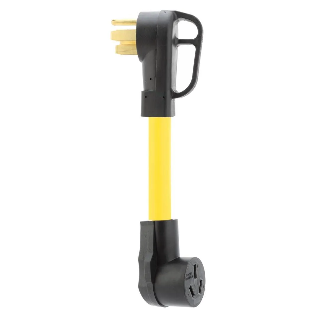 LORDWORLD LORDWORLD NEMA 14-50P to 10-50R Adapter Cable 1 Foot STW 6AWG 50A 125/250V — product photo