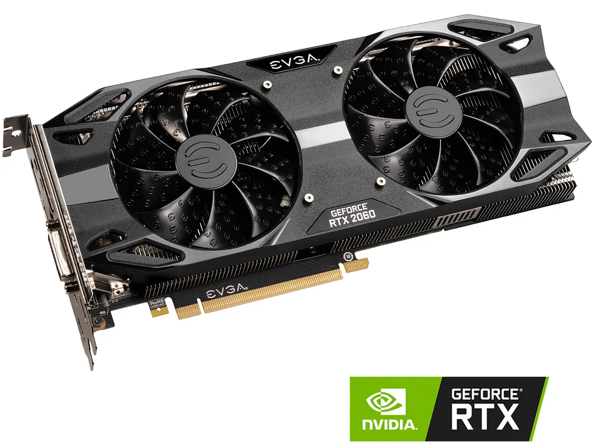 EVGA EVGA GeForce RTX 2060 XC ULTRA GAMING 6GB GDDR6 graphics card 06G-P4-2167-KR — product photo