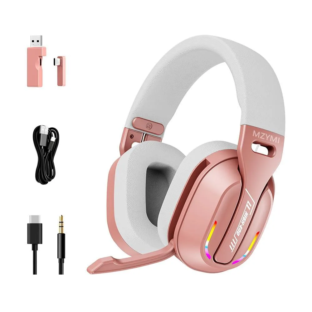  Mi GT100 Rose Gold Wireless Headset Bluetooth 5.4 2.4GHz 7.1 Surround 20h 15m 40mm — product photo