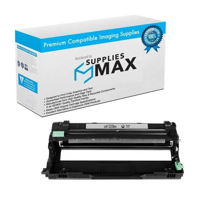 SuppliesMax SuppliesMax DR-223K Black Drum Unit 18000 Pages — product photo