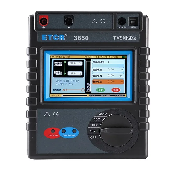 ETCR ETCR 3850 TVS Tester 0~400V 1000 Records — product photo