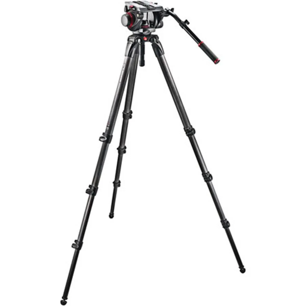 Manfrotto Manfrotto 536 Carbon Fiber Tripod Legs with 509 Fluid Video Head — product photo