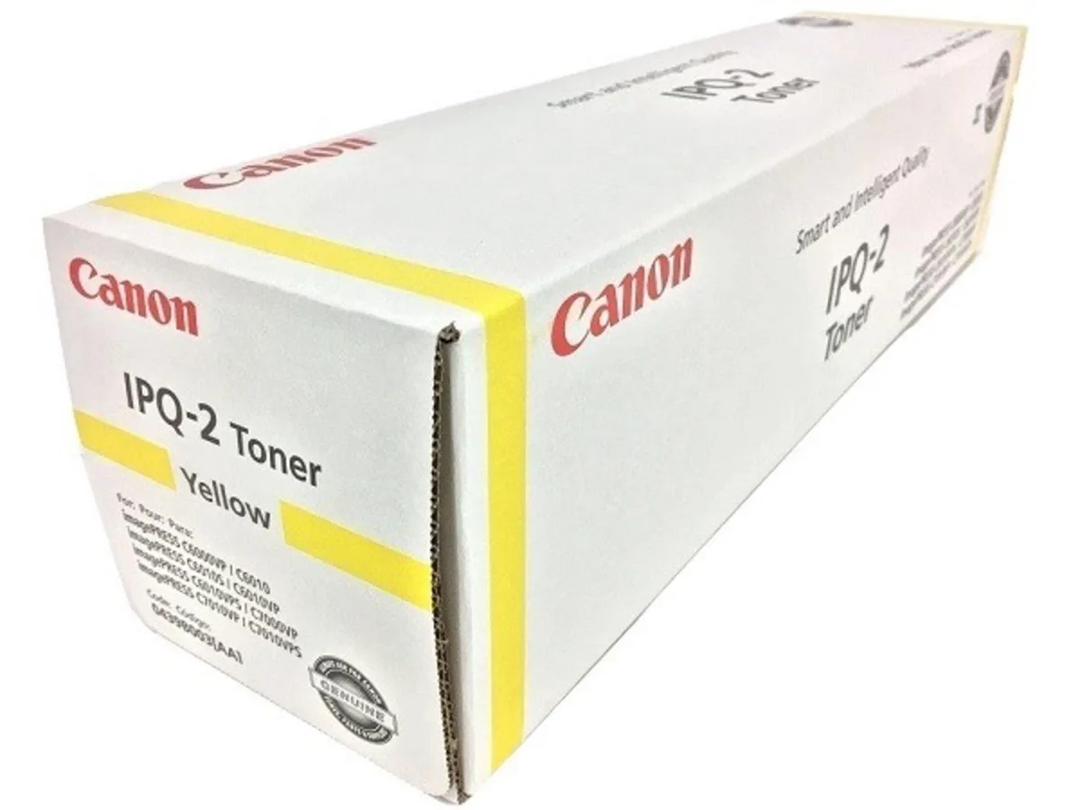 Canon Canon IPQ-2 Yellow Toner Cartridge 0439B003AA — toner cartridges (genuine brands) — product photo