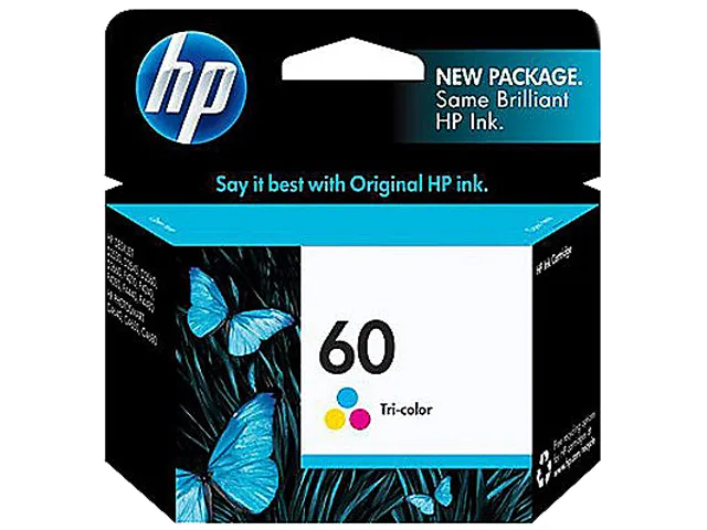 HP HP CC643WN 60 Tri-color Ink Cartridge (genuine brands) 165 pages — product photo