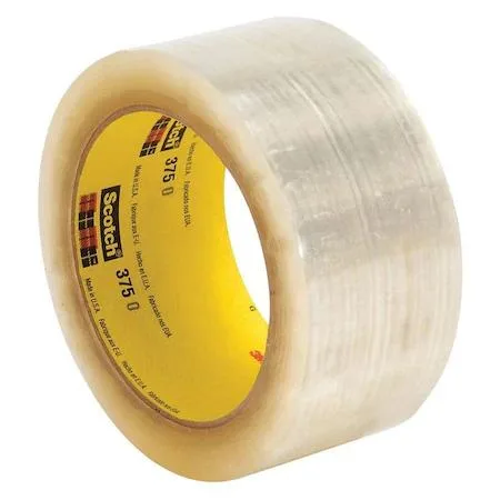 Clear polypropylene packaging tape roll 72mm wide 50m long