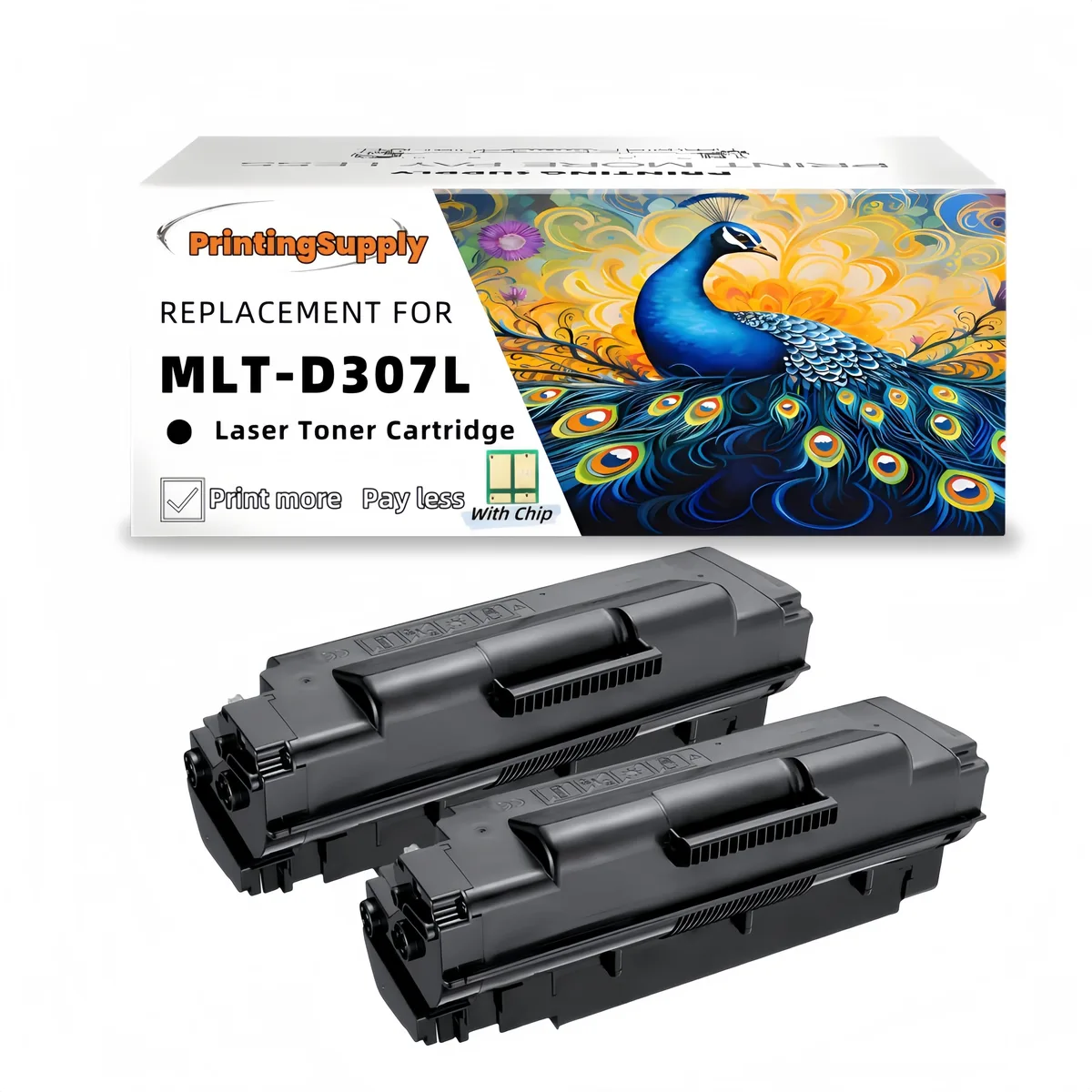 Aster Graphics Inc Aster Graphics Inc MLT-D307L Black Toner Cartridge 2 Pack 15000 Pages — product photo