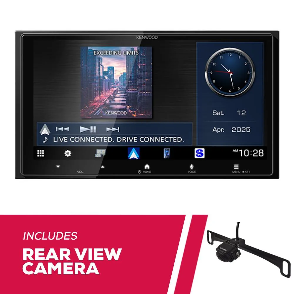 KENWOOD KENWOOD DMX8710S 6.92" multimedia receiver with CMOS-740HDLP camera — product photo