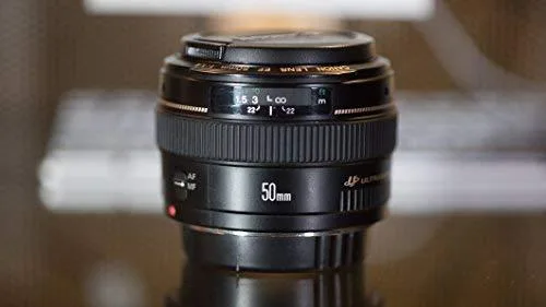 Canon Canon EF 50mm f/1.4 USM camera lens — product photo