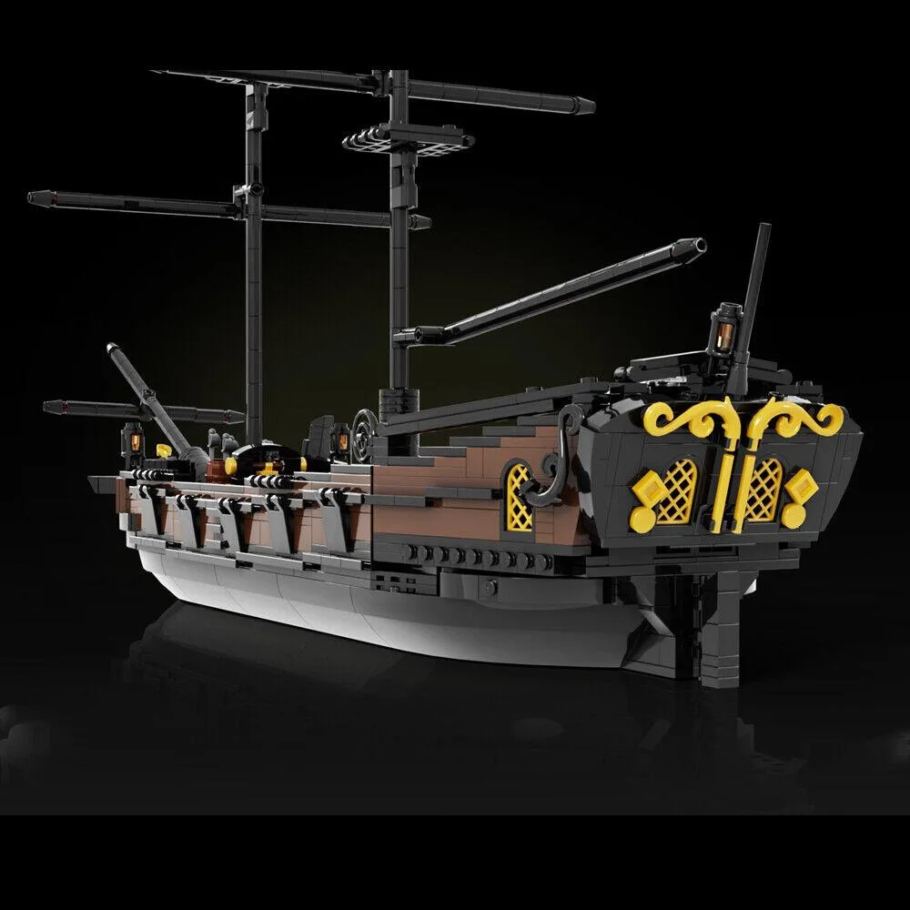 ZITIANYOUBUILD ZITIANYOUBUILD MOC-143628 Brig Ship 1519 Parts educational — product photo