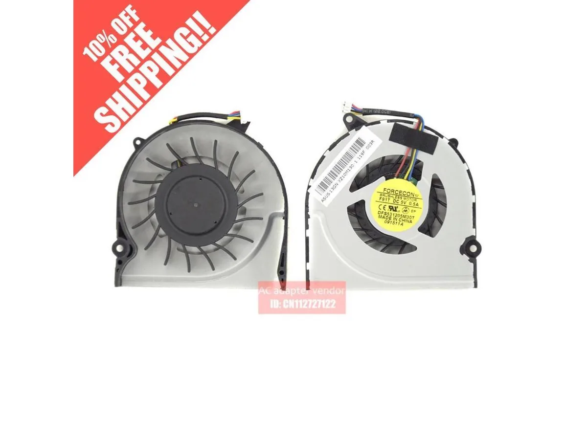 Fans Fans laptop fan for Asus U30S U30jc U30j — product photo