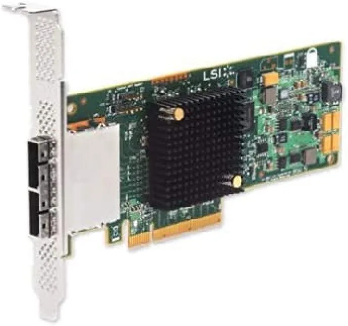 LSI LSI SAS9207-8E 8-Port SAS/SATA RAID Controller PCIe 3.0 x8 — product photo