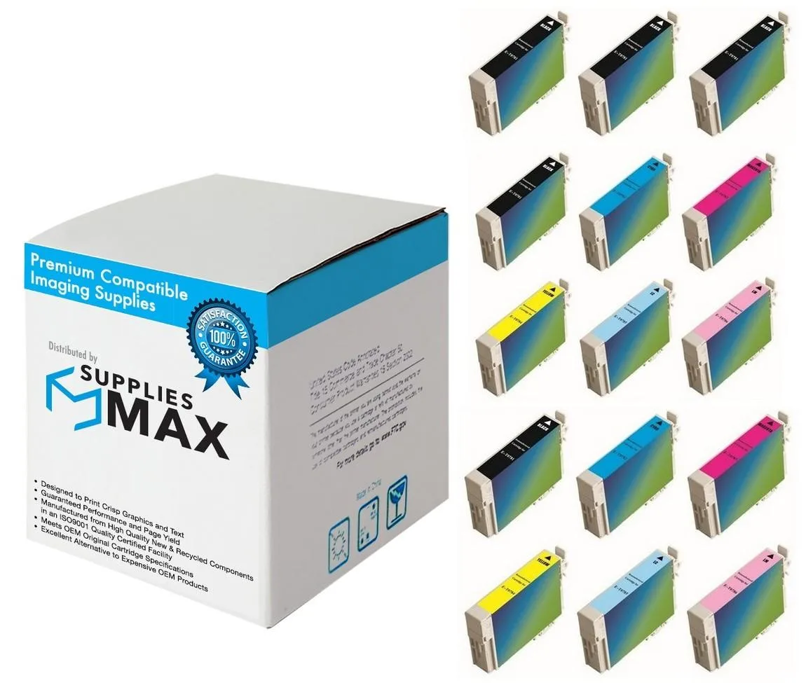 SuppliesMax SuppliesMax Inkjet Combo Pack T0781205B2CS 5BK/2CMY/LC/LM — product photo