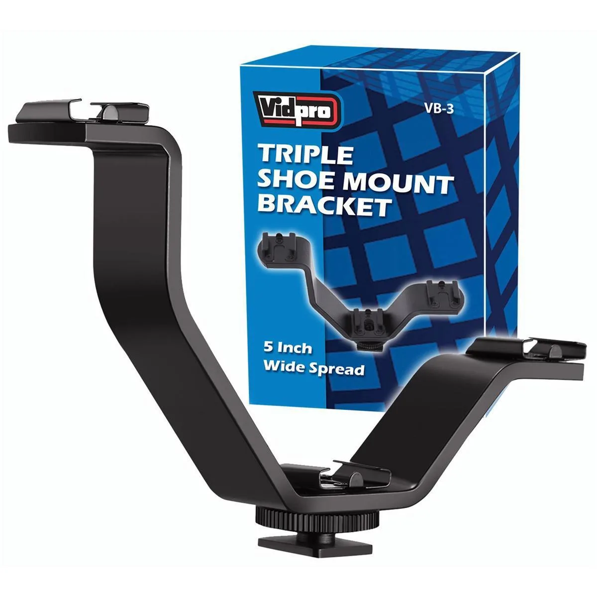 Vidpro Vidpro 3-Level Triple Shoe Mounting Bracket video adapter — product photo