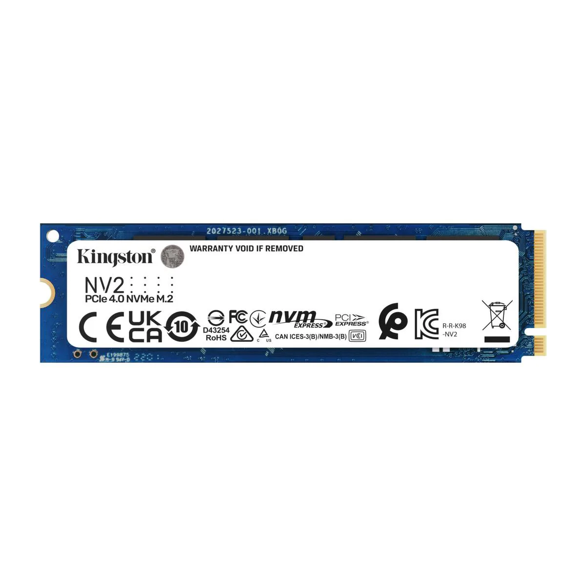 Kingston Technology Corp. Kingston Technology Corp. SNV2S/1000G 1TB M.2 2280 NVMe internal SSD — product photo