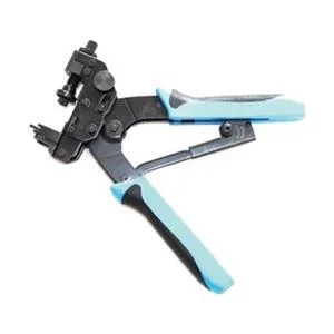 Westward Westward 13H880 electrician tool — manual coax crimper for F, BNC, RCA, RG-59, RG-6 — product photo