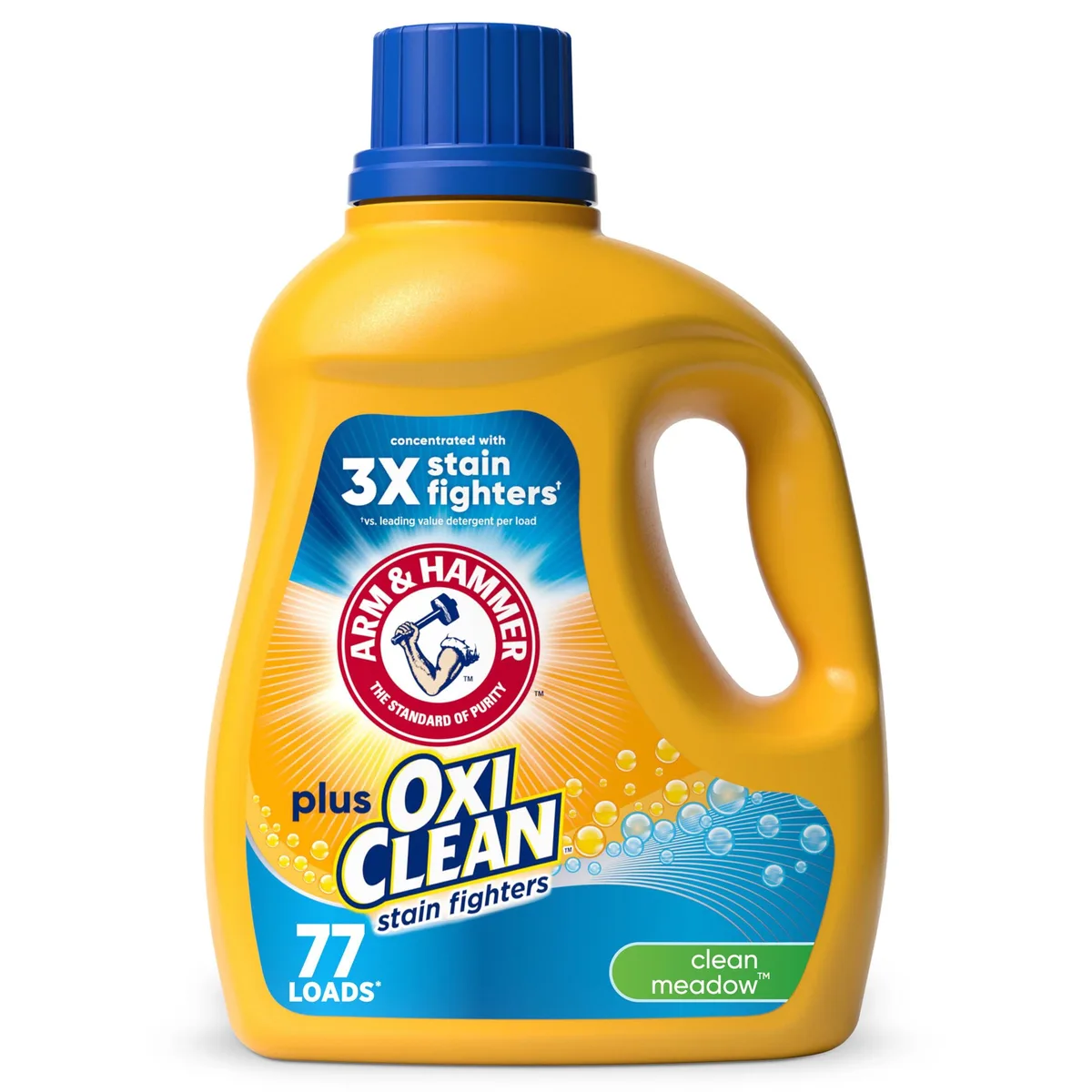  Arm &amp; Hammer Plus OxiClean Liquid Laundry Detergent 100.5 fl oz — product photo