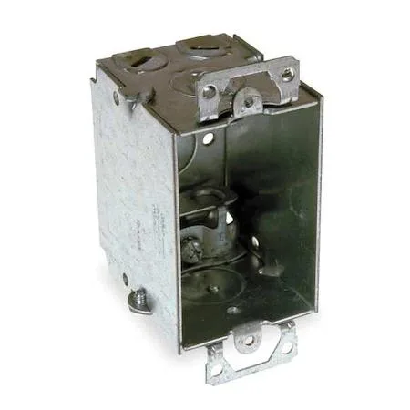 Hubbell Incorporated Hubbell Incorporated RACO 518 Electrical Box 12.5 cu in 1 Gang Galvanized Zinc — product photo
