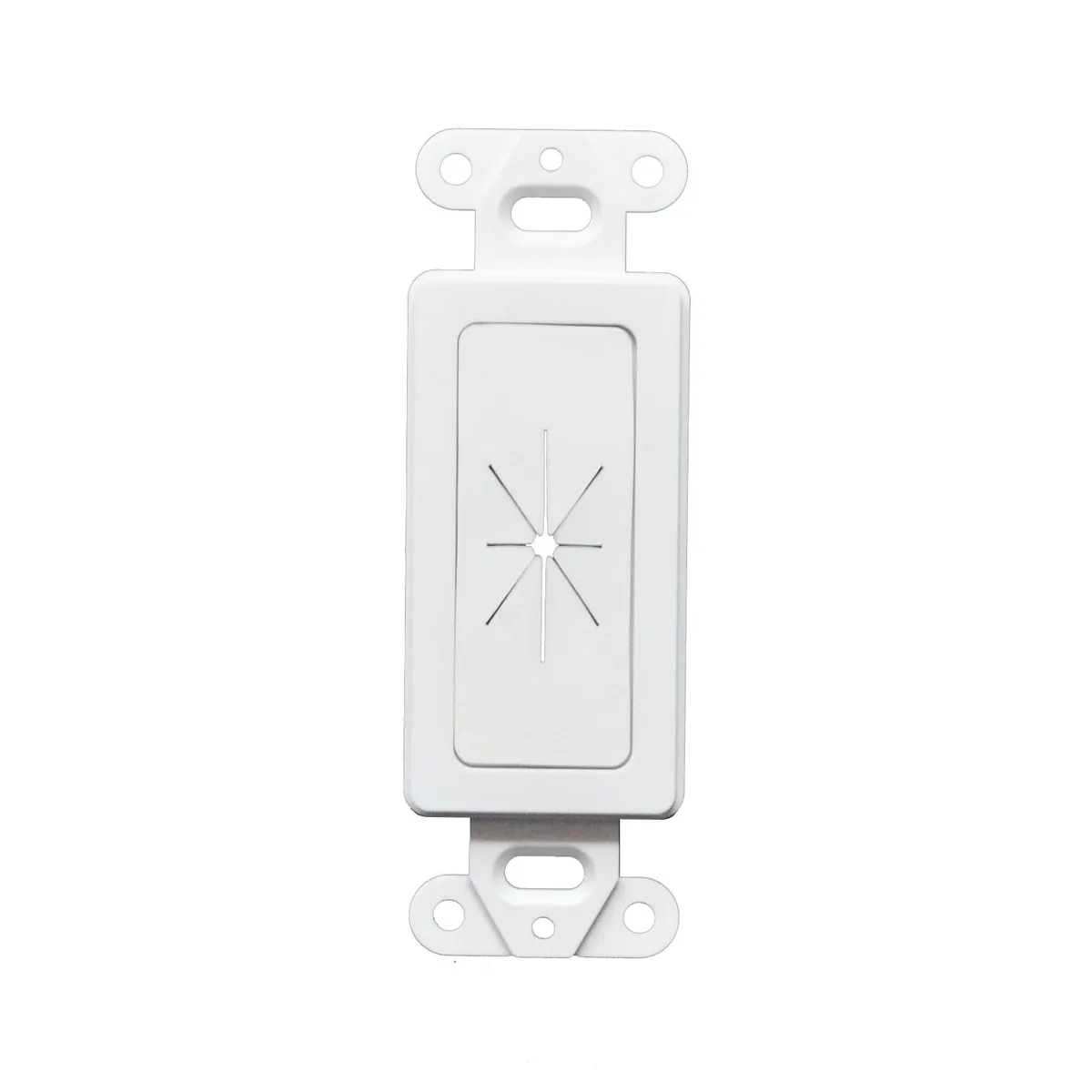 Logico Logico 25pcs Decorator Wall Plate Insert with Flexible Opening White — product photo