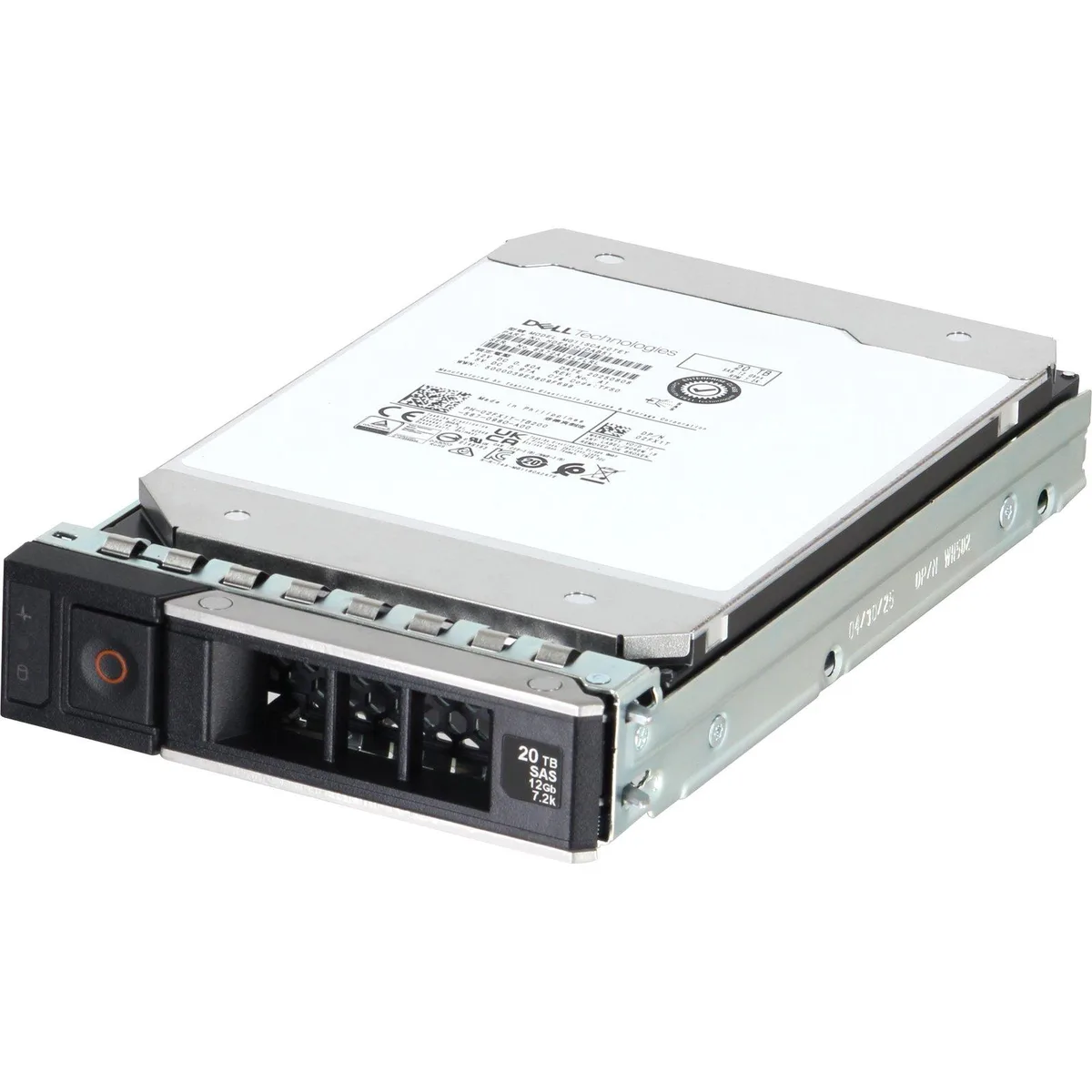 DELL DELL 2FX1T 20TB 7.2K 512e 12Gbps SAS 3.5 internal hard drive — product photo