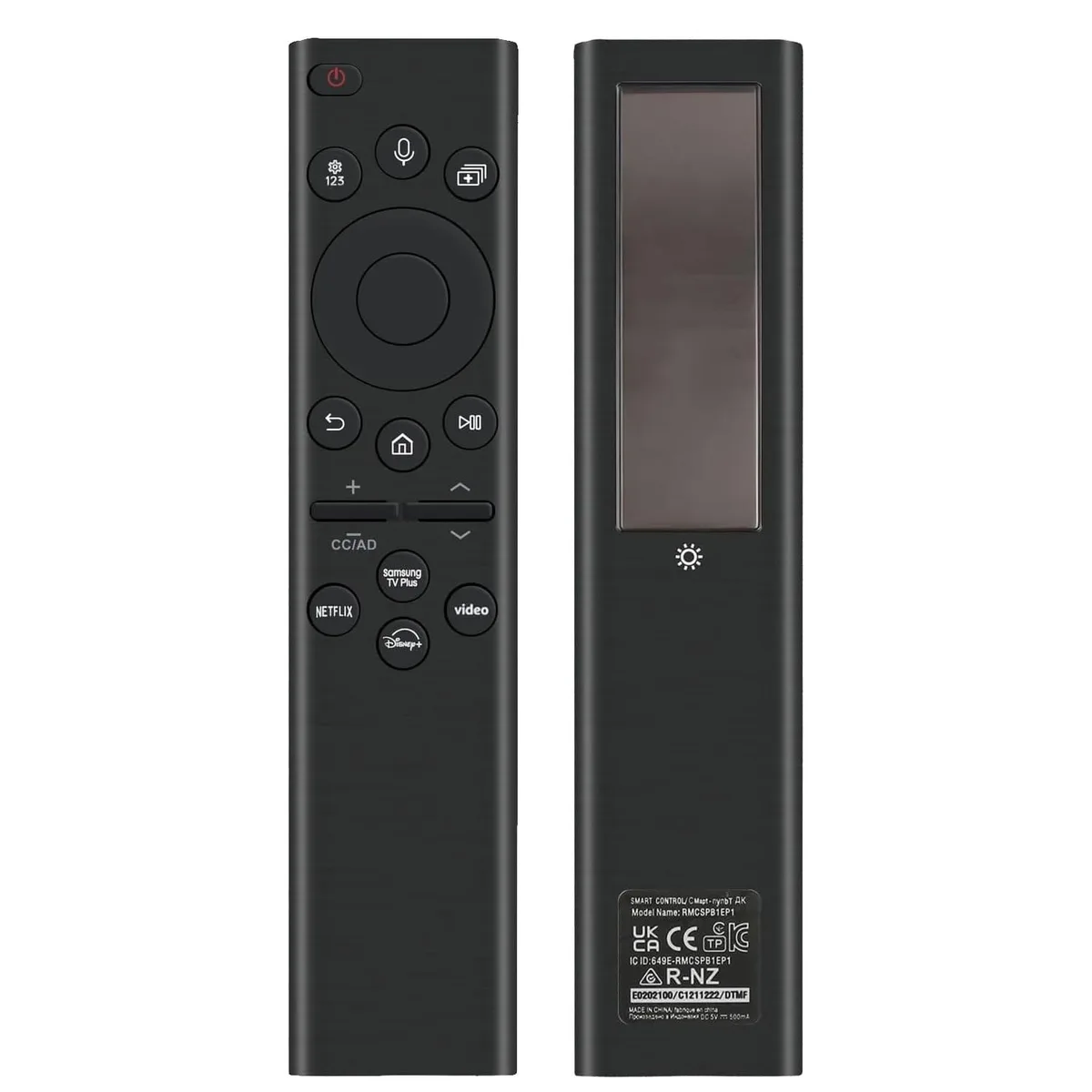 Nettech Nettech 2 in 1 accessory USB-C Solar rechargeable voice remote 2019-2025 — product photo