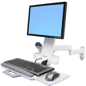 Ergotron Ergotron 45-230-216 200 Series Combo Arm white monitor accessory — product photo