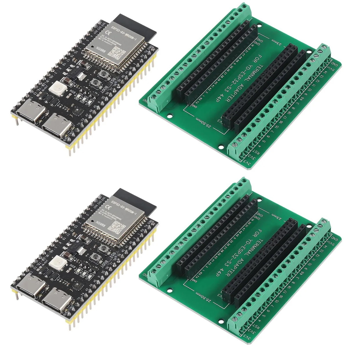 KEHIPI KEHIPI ESP32-S3 Development Board 44Pin 8M PSRAM Expansion Adapter — product photo