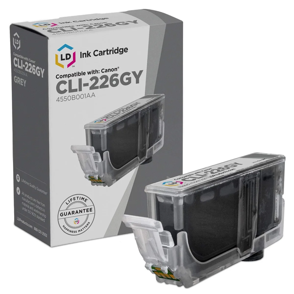 LD Products LD Products Compatible Ink Cartridge CLI-226GY Gray 510 Pages — product photo