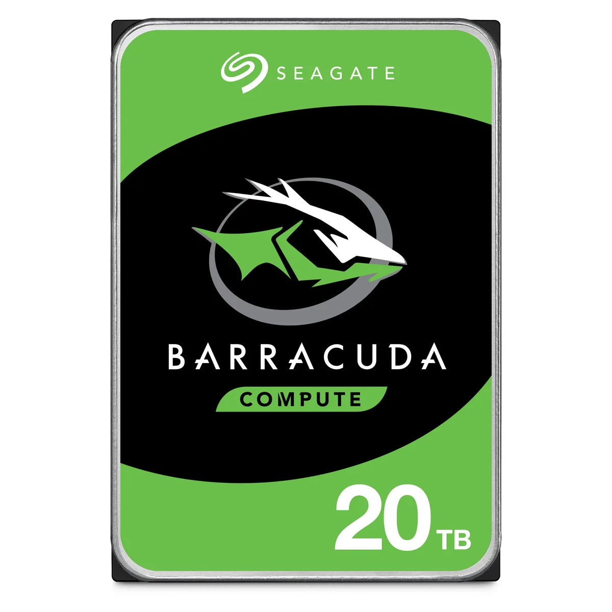 Seagate Seagate BarraCuda ST20000DM001 20TB 7200 RPM 512MB SATA 3.5" internal hard drive — product photo