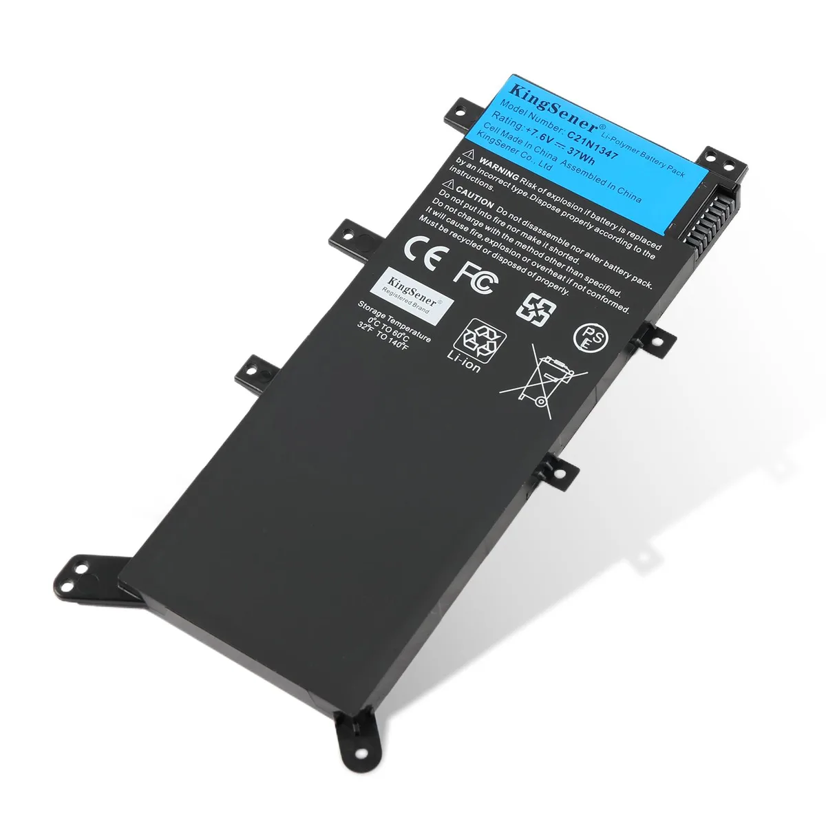 KingSener KingSener C21N1347 37WH 7.6V laptop battery — product photo