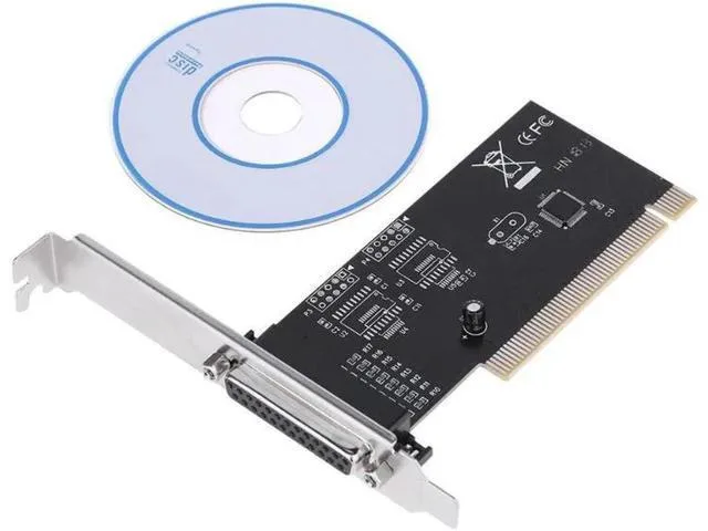 LORDWORLD 25-pin parallel LPT to DB25 printer port adapter card